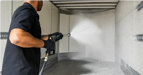 The Future of Trailer Sanitation: Fast, Safe, and FSMA-Compliant