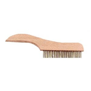 1 x 17 Row Stiff Stainless Steel Wire Shoe Handle Scratch Brush (pack of 12)