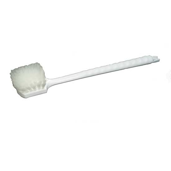 20" Stiff Polypropylene Scrub Brush – White (pack of 12)