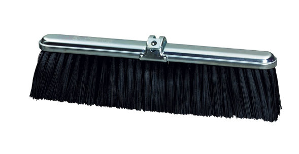 24" heavy duty black polypropylene broom (handle sold separately) pack of 12