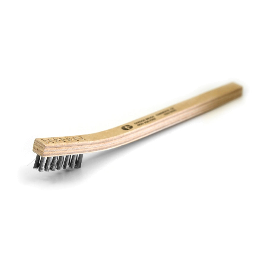 3 x 7 Row Stainless Steel Scratch Brush – Plywood Handle (pack of 12)