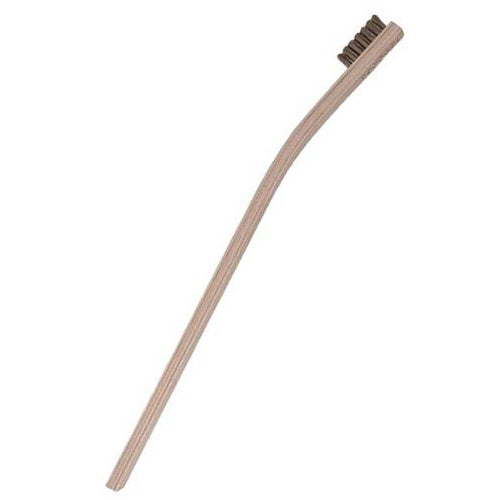 3 x 7 Row .006" Stainless Steel Bristle Long Handle Scratch Brush – Plywood Handle (pack of 12)