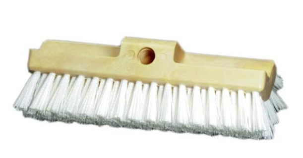 10" Multi level scrub polypropylene, white (pack of 12)