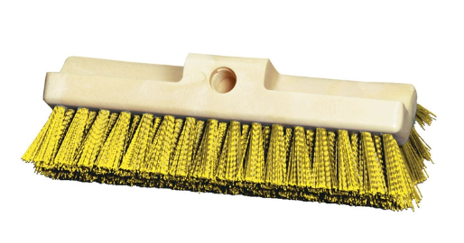 10" Multi level scrub polypropylene, yellow - pack of 12