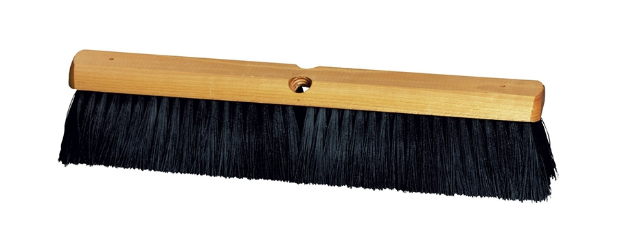 18" fine-duty polypropylene broom (handle sold separately) pack of 12