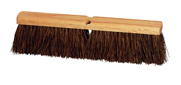 18" heavy duty palmyra broom (handle sold separately) pack of 12