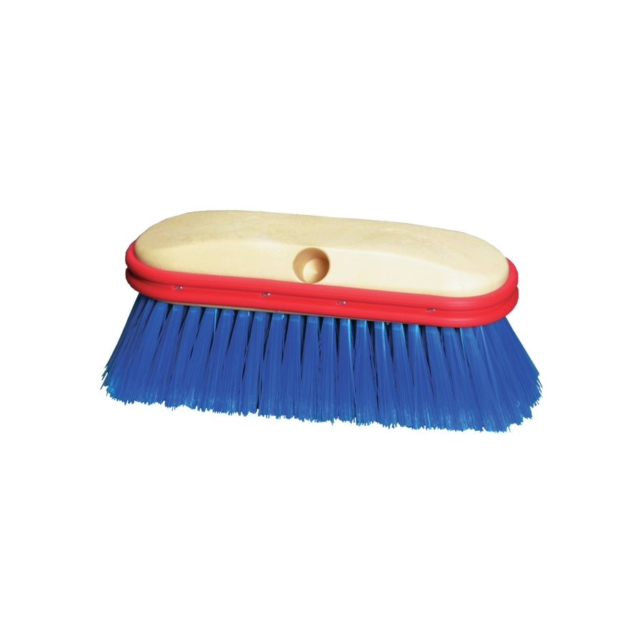9" Vehicle Wash Brush – Blue Polyester Bristles (pack of 12)