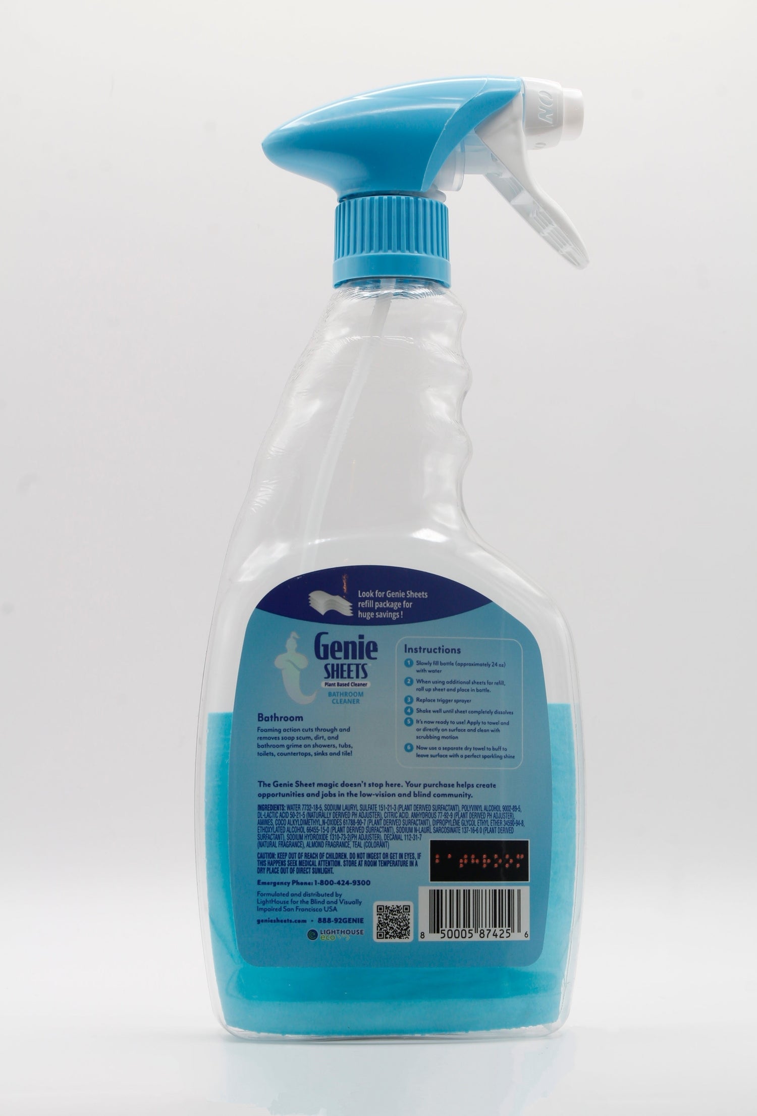 Genie Sheets - Bathroom Cleaner