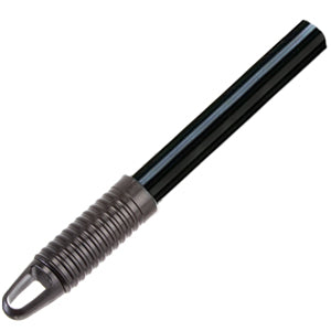 60" Black Straight Fiberglass Squeegee Handle w/ Hangup Hole