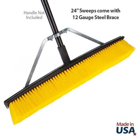 Industrial Hygienic Floor Brooms 18" & 24" (handle sold separately)