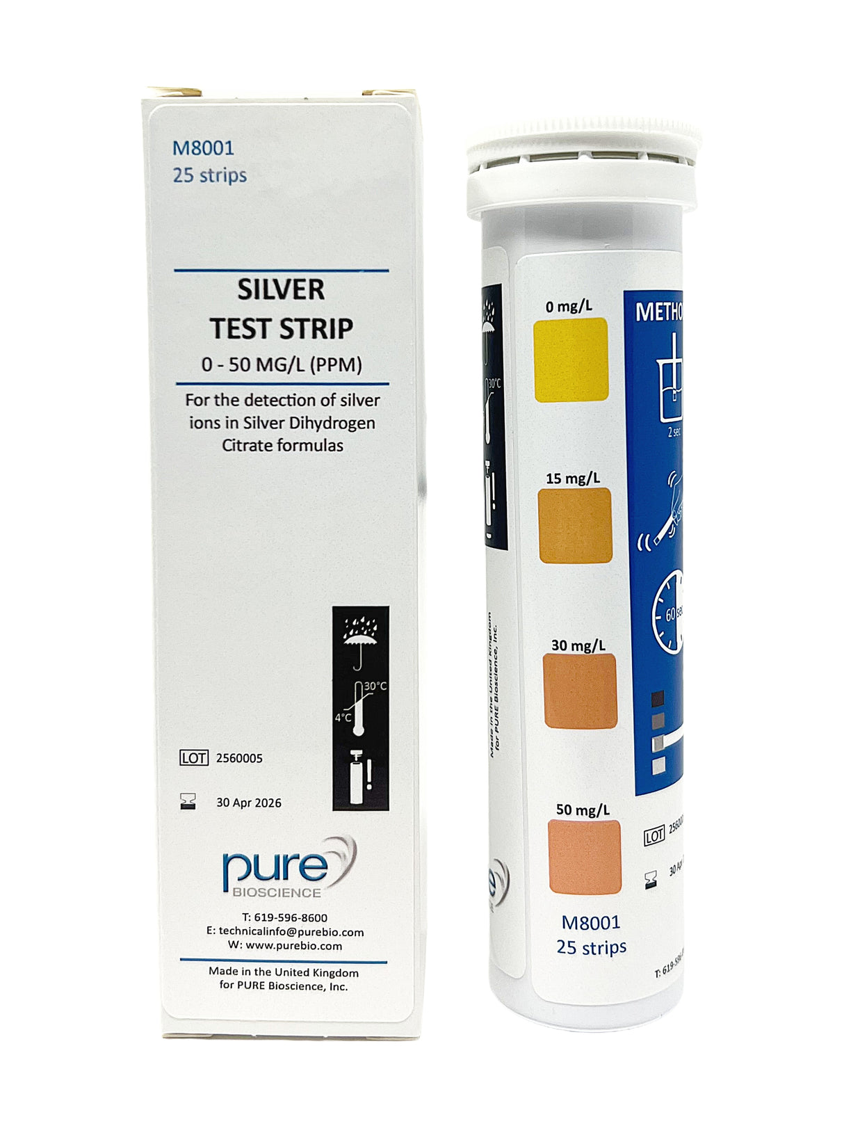 Silver Test Strips (pack of 25)
