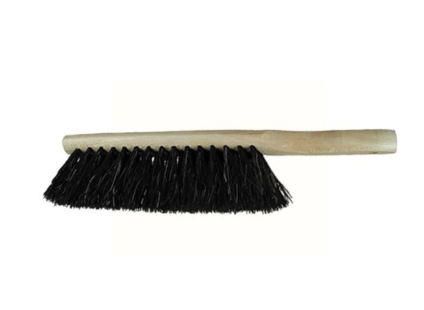8" Bench brush, horsehair, wood handle (pack of 12)