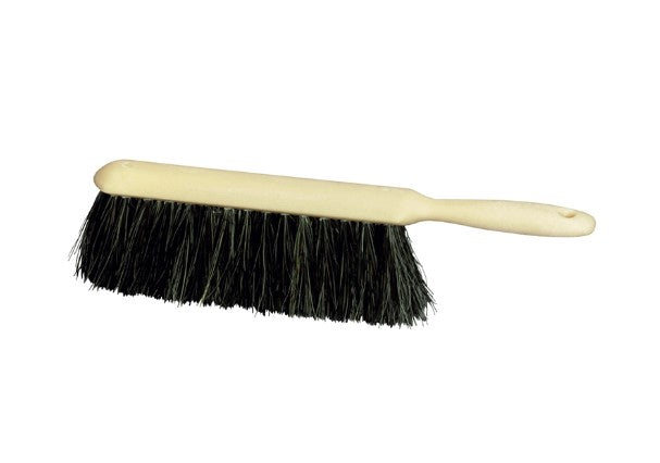 8-1/2" Bench brush, black tampico, plastic handle (pack of 12)