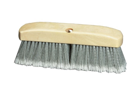 10" Window Brush – Gray Flagged Polystyrene Bristles (pack of 12)