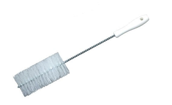 18" Long 3" Diameter Valve Brush – Twisted-In-Wire with Nylon Bristles (pack of 12)
