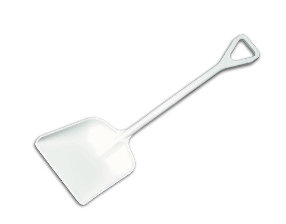 Polypropylene Shovel – Heavy Gauge White Injection Molded