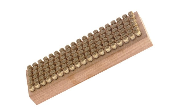 Large Wood Block Brush – Extra Stiff Hog Bristle (pack of 12)