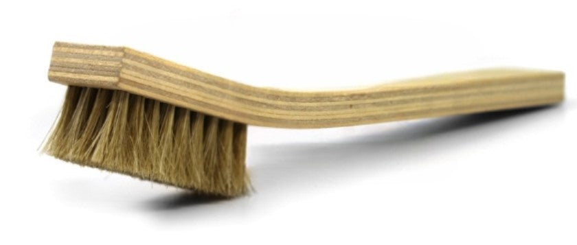 4 x 9 Row Horsehair Bristle Large Scratch Brush – Plywood Handle (pack of 12)