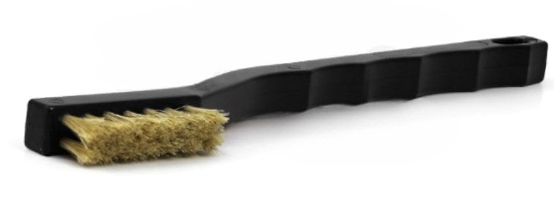 3 x 7 Row Horsehair Bristle Scratch Brush – Plastic Handle (pack of 12)