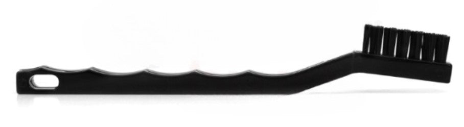 3 x 7 Row Nylon Bristle Scratch Brush – Plastic Handle (0.020" Bristles) (pack of 12)