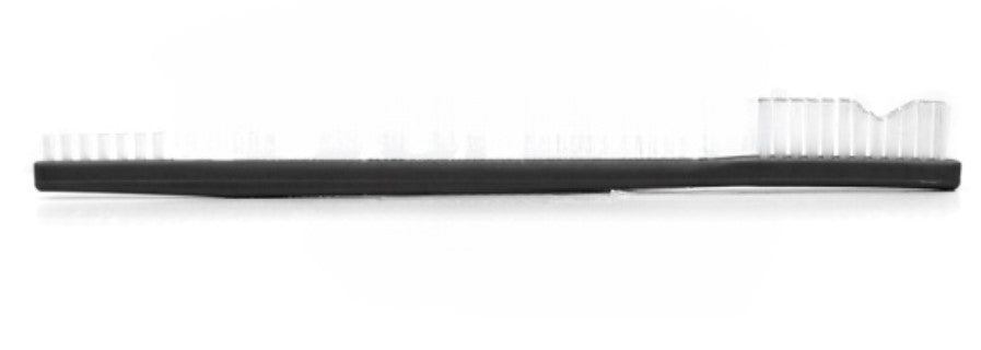 Double-Ended Nylon Bristle Brush – Plastic Handle (0.014" & 0.010") (pack of 12)