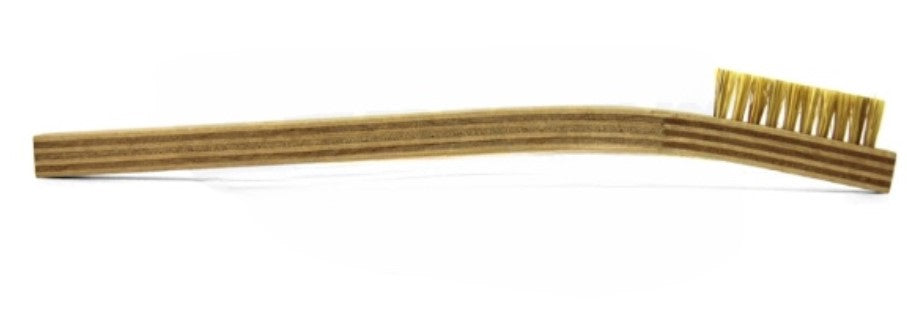 1 x 10 Row Hog Bristle Scratch Brush – Plywood Handle (pack of 12)