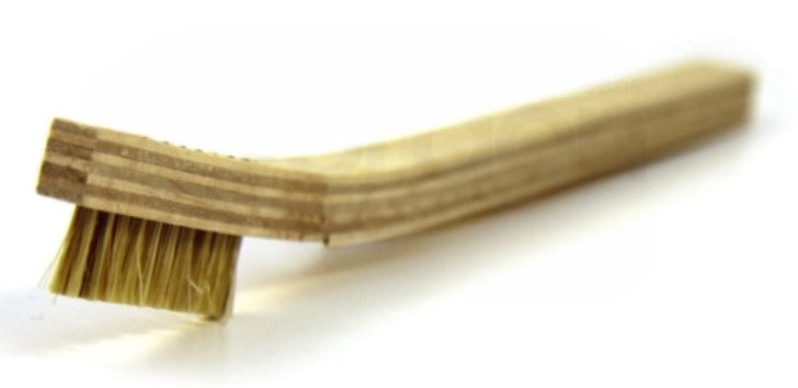 1 x 10 Row Hog Bristle Scratch Brush – Plywood Handle (pack of 12)