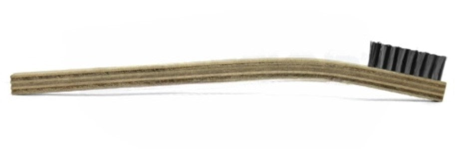 2 x 8 Row Stainless Steel Scratch Brush – Plywood Handle (pack of 12)