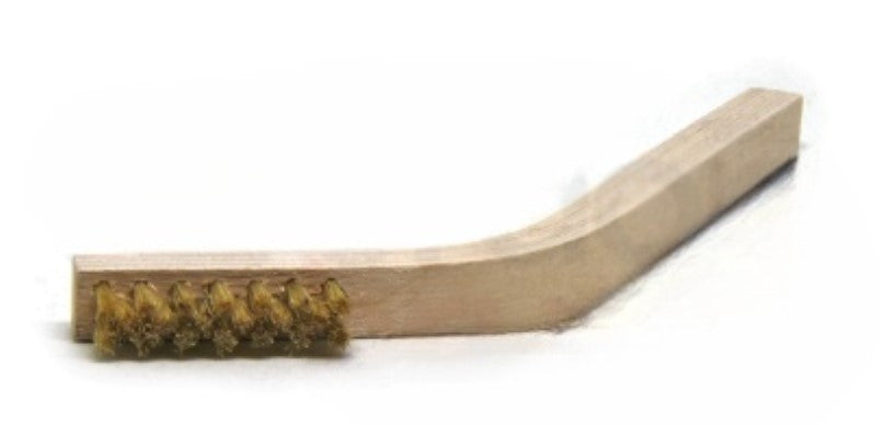 3 x 7 Row Hog Bristle Scratch Brush – 60° Bent Handle (pack of 12)