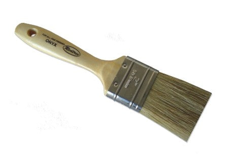 2 1/2" Onyx Best Quality 100% White China Bristle Paint Brush (pack of 12)