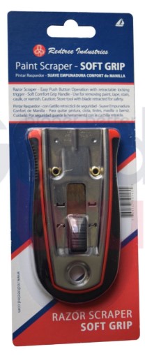 Paint Scraper - Soft Grip (pack of 12)