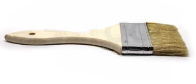 3" Natural Bristle and Wood Handle Chip Brush (pack of 12)