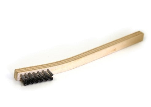 3 x 7 Row Stainless Steel Scratch Brush – Plywood Handle (pack of 12)