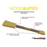 Woodmates® Double-end Stain Applicator