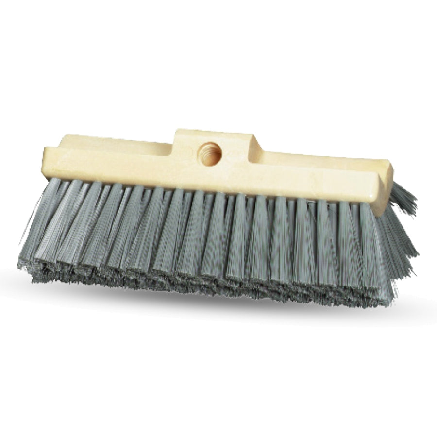 10" Multi-Level Wash Brush – Gray Polystyrene Bristles (pack of 6)