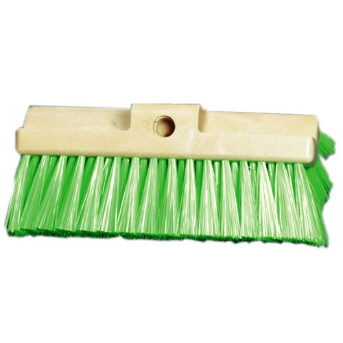 10" Multi-Level Wash Brush – Green Polyester Bristles (pack of 6)