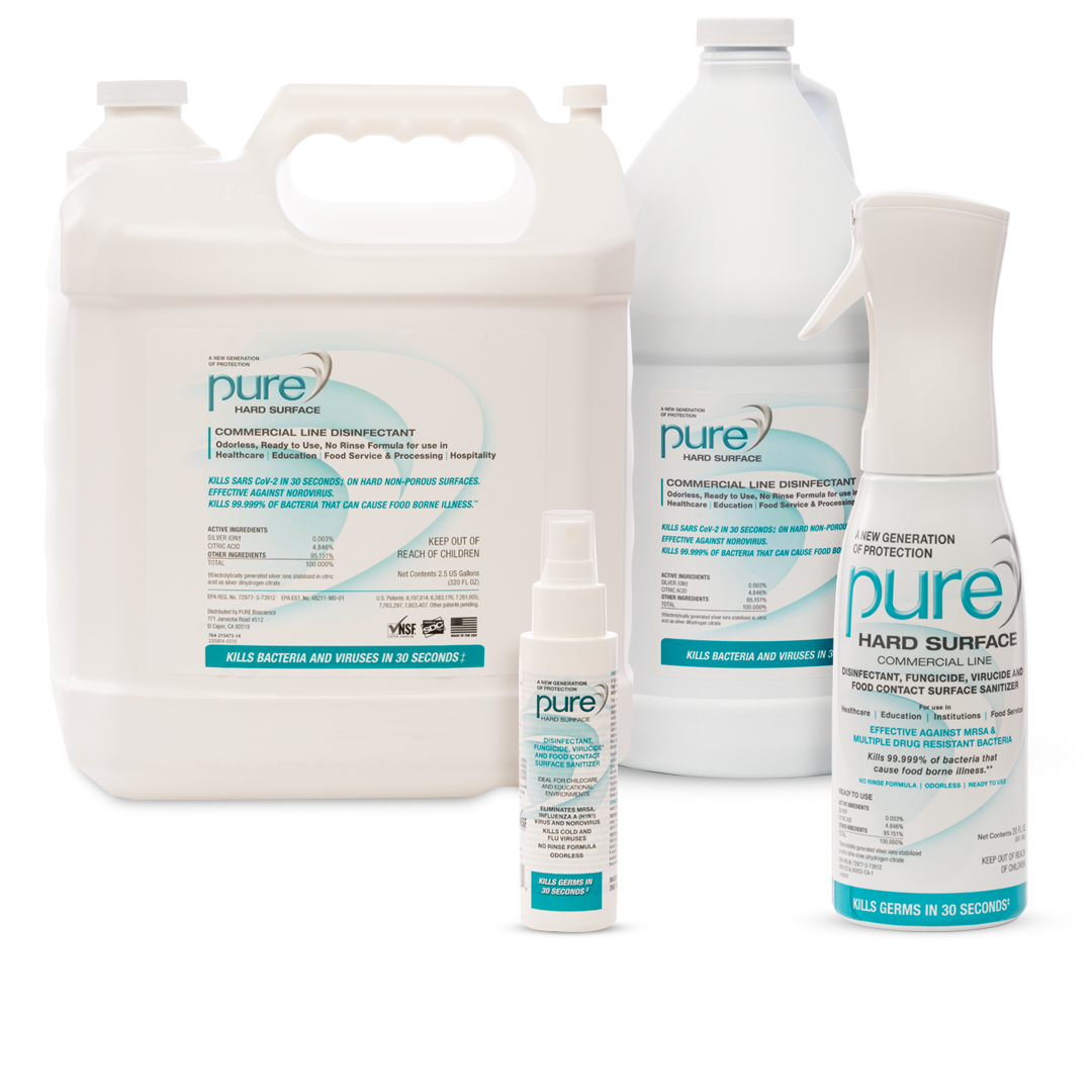 PURE® Hard Surface Sanitizers and Disinfectants