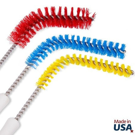 Curved Valve Brush (6 Pack)