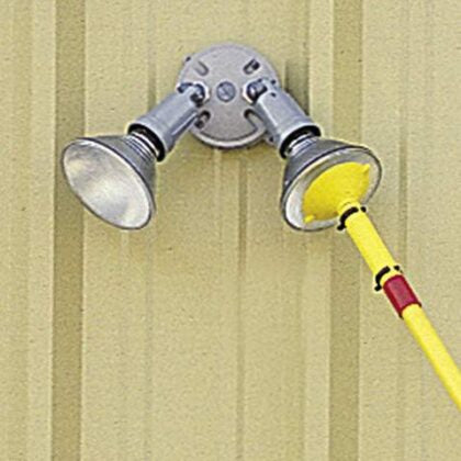 Smart Floodlight Bulb Changer
