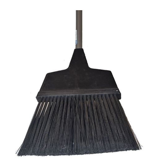 10" Large Angle Housekeeper Broom w/48" Handle - pack of 12