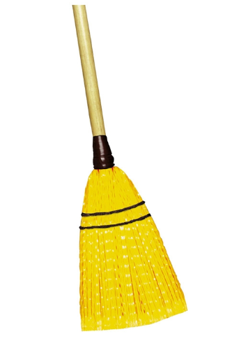 "Corn" style toy/lobby broom - pack of 12