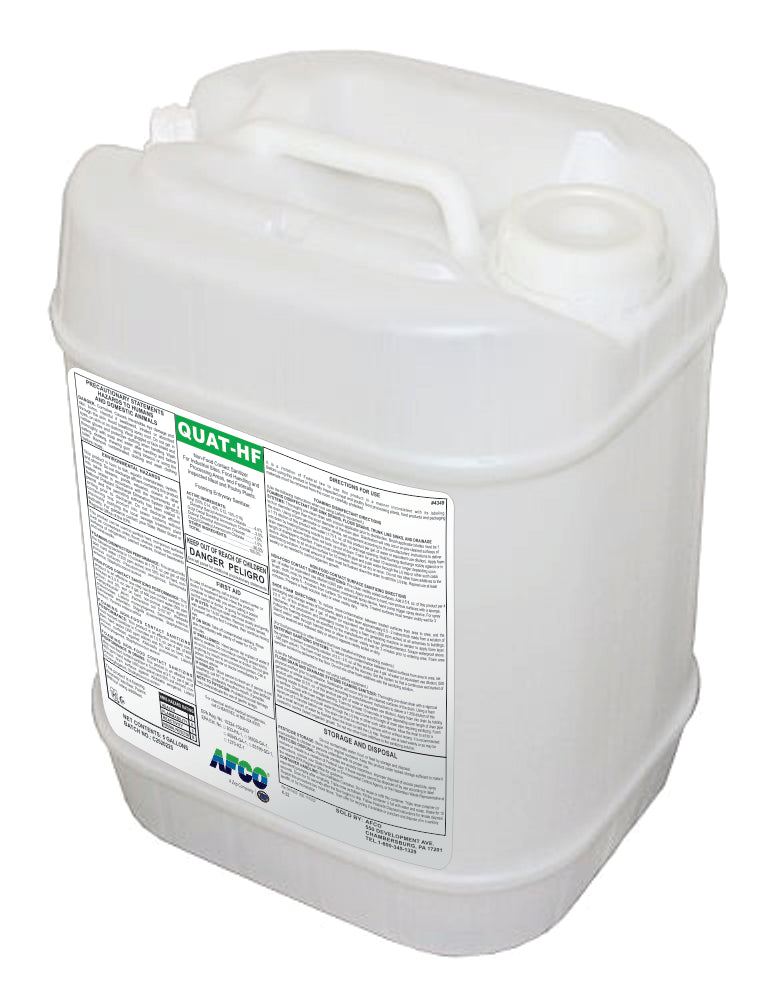Quat High Foaming Sanitizer - AF4349E - Quat HF