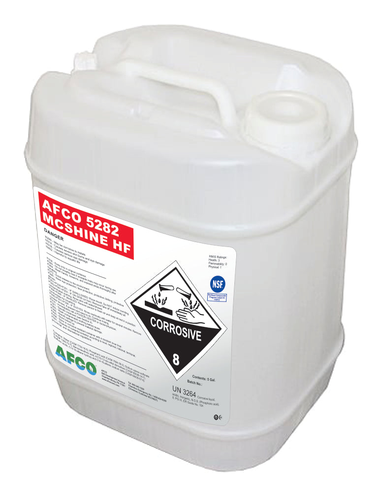 High Foaming Acid Cleaner - AF5282E - McShine HF