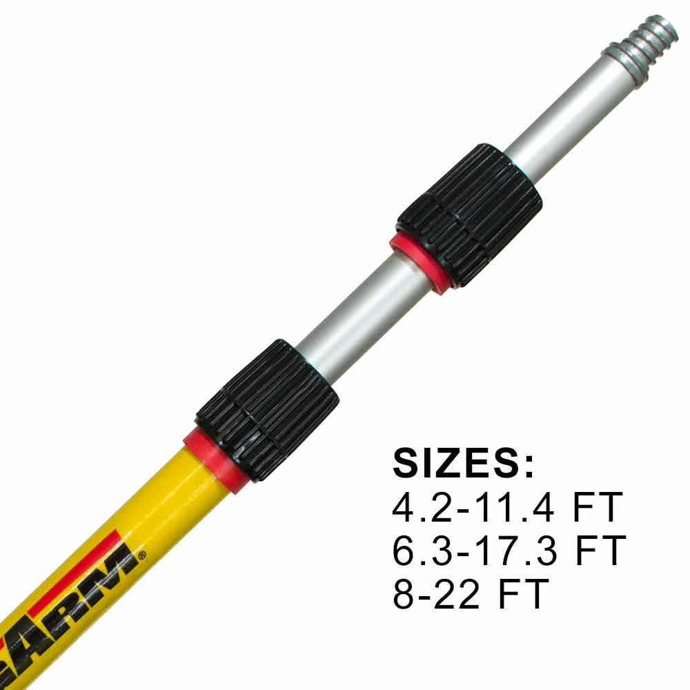 Alumiglass® 3-Section Telescopic Extension Poles
