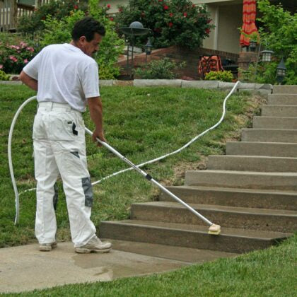 Tele-Wash® Water-Fed System