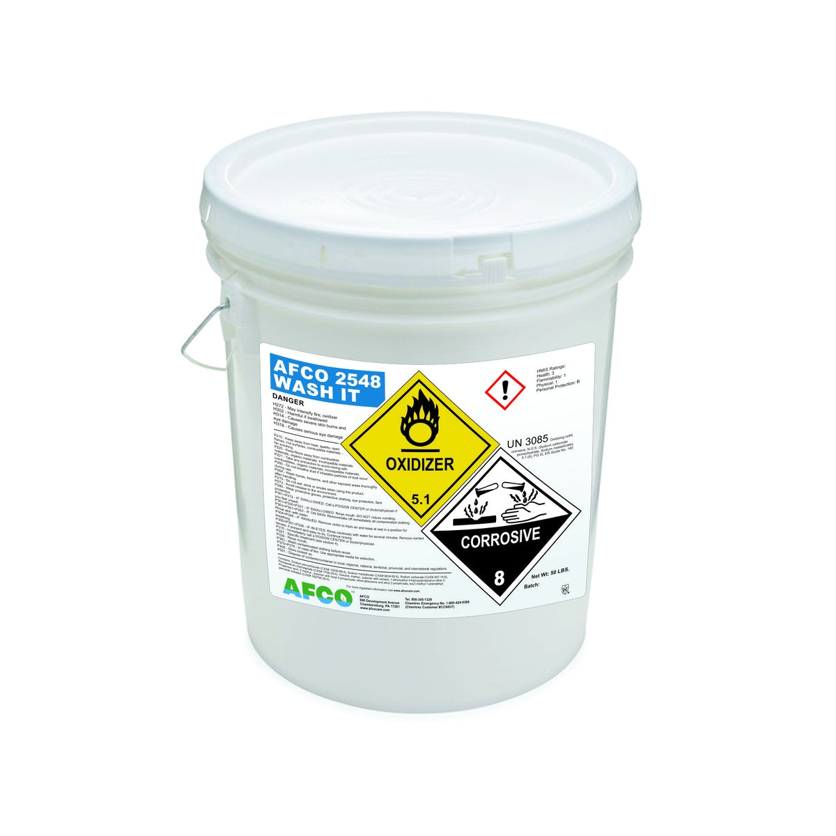 Alkaline Peroxide-Based Cleaner - AF2548E - Wash It