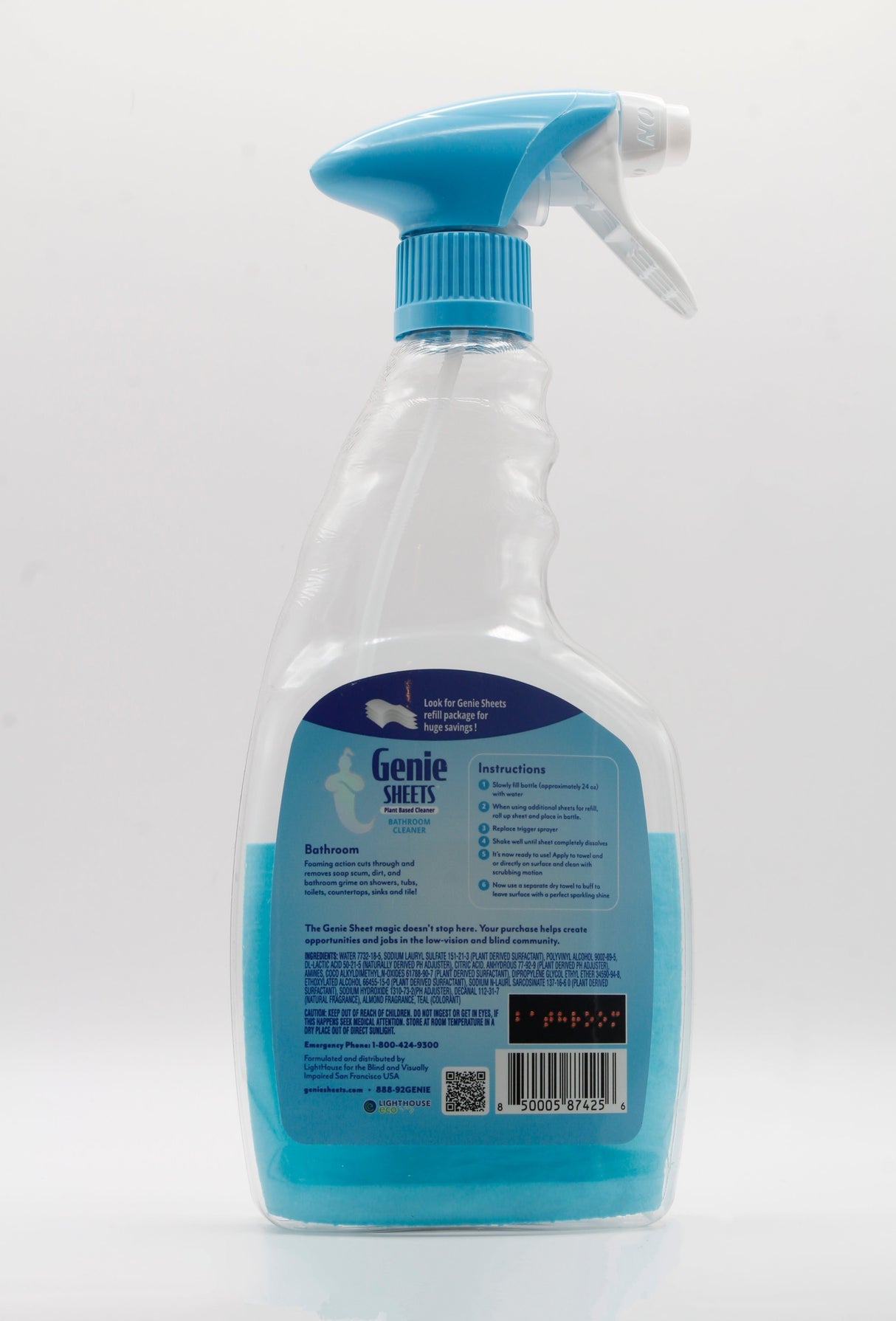 Genie Sheets - Bathroom Cleaner