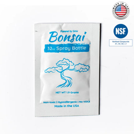 Bonsai Cleaner & Degreaser - 32oz spray bottle refill pouch (30 pack)