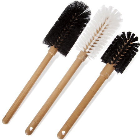 Bottle & Beaker Brushes - Plastic Handle - 2 Pack