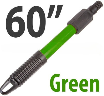 60" Green Fiberglass Handle w/ Hang Up Hole